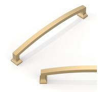 Talentedeco 10 Pack Champagne Bronze Cabinet Pulls 7.5 Inch(192mm) Kitchen Cabinet Handles Solid Heavy Duty Drawer Pulls