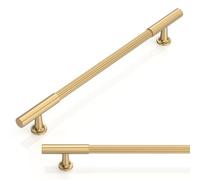 Talentedeco 10 Pack Champagne Bronze Cabinet Pulls 7.5 Inch(192mm) Kitchen Cupboard Handles Cabinet Hardware for Drawer Pulls