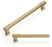 Talentedeco 10 Pack Champagne Bronze Cabinet Pulls 7.5 Inch(192mm) Kitchen Cupboard Handles Cabinet Hardware for Drawer Pulls