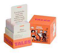TALES Conversation Cards, Teens Edition 150 Count, Fun Family Games for Teens, Perfect for Dinners, Road Trips, Classrooms & Game Nights, Gifts & Gatherings, Conversation Starters to Spark Creativity