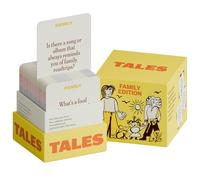 TALES Conversation Cards, Family Edition, Perfect for Family Games for Adults, Family Dinners, Game Nights, Gifts, Holidays, and Gatherings, Prompts for Meaningful Connections, 150 Cards