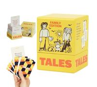 TALES Family Edition Conversation Cards, 150 Prompts for Meaningful Connections, Ages 2+