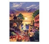 Tales From Earthsea Studio Ghibli inspired Animated Film Movie Wall Art Poster Print V2 (A3 Framed - Black Frame)