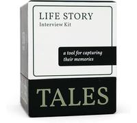TALES Life Story Interview Kit - Classic Edition (Original Packaging) - Conversation Cards for Families, Parents, Adults - Game Night, Road Trips, Dinner Table, Getting to Know You