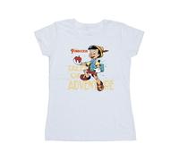 Tales Of Adventure Cotton Boyfriend T-Shirt Pinocchio White XXL