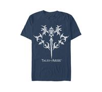 Tales Of Arise - Logo Navy - T-Shirt - blue - L - 100% Cotton,Jersey L