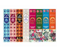 Tales of India & Noor Incense Sticks Gift Set, 8 Aromas, 80 Sticks