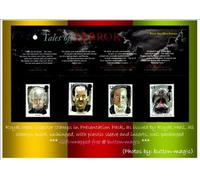 TALES OF TERROR 1997 PRESENTATION PACK NO. 276 * Royal Mail Mint British Collector Stamps - MNH * No. of Stamps: 4 (1. Dracula 2. Frankenstein 3. The Strange Case of Dr Jekyll and Mr Hyde 4. The Haunt of Baskervilles)