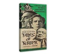 Tales of Terror Movie Poster Canvas Poster Bedroom Decor Landscape Office Room Decor Gift 08x12inch(20x30cm)