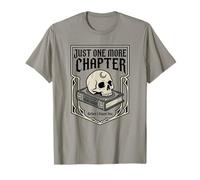 Tales of The Macabre Skull Book Gothic Books Reading Lover T-Shirt