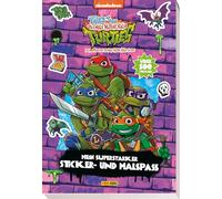 Tales of the Teenage Mutant Ninja Turtles: Mein superstarker Sticker- und Malspaß: Sticker- und Malblock
