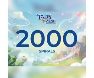 Tales of Wind - 2000 Spirals Direct Top-Up - GLOBAL
