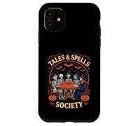 Tales & Spells Society Skeleton Witch Book Club Case for iPhone 11