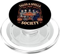 Tales & Spells Society Skeleton Witch Book Club PopSockets PopGrip for MagSafe