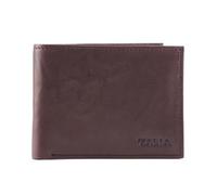 TALIA - Tuscon Slimfold - Our slim leather wallet, a stylish and functional accessory designed to keep your belongings organized with a touch of timeless elegance., Chestnut Brown, Classic