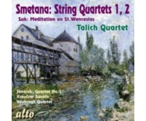 TALICH QT/VANBRUGH QUARTET: SMETANA STRING QTTS 1.2/JANACEK SQ - CD BRAND NEW