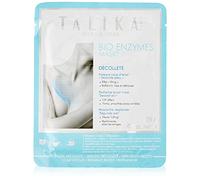 Talika Bio Enzymes Mask Neckline - Moisturizing & Brightening Decollete Mask - Biocellulose Anti-Aging Mask - Second Skin Effect Beauty Sheet Mask - 25g
