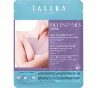 Talika Bio Enzymes Mask Neckline - Moisturizing & Brightening Decollete Mask - Biocellulose Anti-Aging Mask - Second Skin Effect Beauty Sheet Mask - 25g