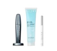 Talika Platinium Bundle - 1 Talika Lash Conditioning Cleanser - Eye Make Up Remover - Talika Eyebrow Lipocils Ink (Chestnut), and Talika Liposourcils Eyebrow Platinium - Day and Night Eye Brows Serum - Eyebrow Growth Booster