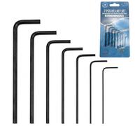 Talinco 7Pcs High Carbon Steel Mini Hex Key Set, 0.7mm-3mm Allen Keys | Durable high carbon steel mini hex keys, 0.7mm-3mm, compact set, ideal for precision work, repairs & DIY crafts.