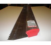 Taliplast 4ft/1200mm serrated render/ruler notched h edge aluminium