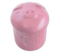 Talisman Bacon Bin Grease Holder, Silicone, Pink