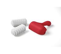 Talisman Designs Interchangeable Pastry Dough Cutter Set, Set of 2, Red