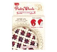 Talisman Designs Pastry Wheel Decorator & Cutter Set | Dishwasher Safe & Food Safe | Pie Crust Cutters | Kitchen Baking Cutters | Pie Decorator | Dough Cutter