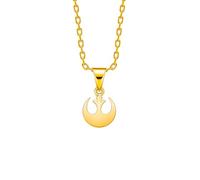 TALISMAN JEWELLERY Pendant in 18k Gold Plated - Rebel Alliance, Star Wars (10 MM x 12 MM)