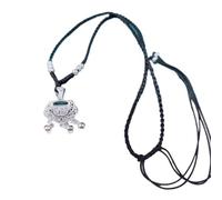Talisman necklace, Feng Shui Pendant,Feng Shui Necklace Silver Long Life Lock Charm Pendant Good Luck for Men Women Wealth Necklace to Ward Off Evil Talisman for Prosperity Money 2022 Metaphysical Jew