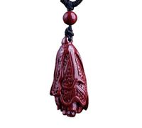 Talisman necklace, Feng Shui Pendant,Feng Shui Wealth Cinnabar Chinese Cabbage Pendant Necklace Authentic Chakra Crystal Amulet Lucky Wealth Ward Off Evil Spirits Necklace Inspirational Gift for Women