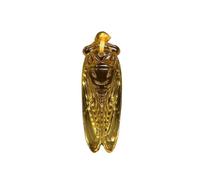 Talisman necklace, Feng Shui Pendant,Feng Shui Wealth Jasper Cicada Pendant Necklace Authentic Citrine Chakra Crystal Amulet Lucky Wealth Ward Off Evil Spirits Necklace Inspirational Gift for Women Me