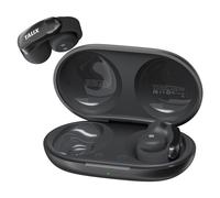 TALIX Ultra-Light Clip-On Wireless Earbuds, 4-Mic Clear Calls, 28H Battery, Fast Charge, Bluetooth 5.3, IPX4 Waterproof, Silicone Earhook, G1, Black