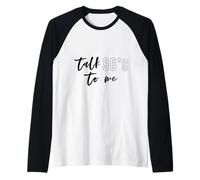Talk 90's to Me The Best Decade Ever 1990s Funny Shirt Raglan Baseball Tee