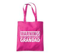 Talk about Being a Grandad Tote Shopping Bag 10 Litres Capacity 42 x 38cm