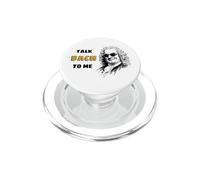 Talk Bach To Me Funny Classical Music Pun PopSockets PopGrip for MagSafe