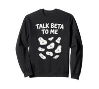 Talk Beta To Me Funny Bouldering Rock Climbing Sweatshirt