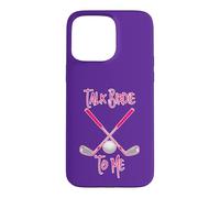 Talk Birdie To Me Funny Golfing Retirement Plan Quote Case for iPhone 15 Pro Max