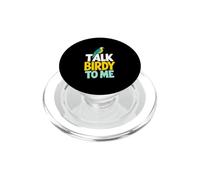 Talk Birdy Parrot Macaw Graphic PopSockets PopGrip for MagSafe