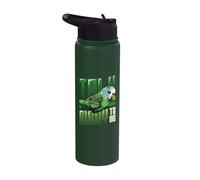 Talk Birdy to Me - Budgie Bird Stainless Steel Insulated Water Bottle