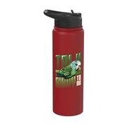 Talk Birdy to Me - Budgie Bird Stainless Steel Insulated Water Bottle