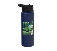 Talk Birdy to Me - Budgie Bird Stainless Steel Insulated Water Bottle