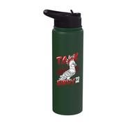 Talk Birdy to Me Cockatoo Bird Stainless Steel Insulated Water Bottle