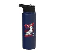 Talk Birdy to Me Cockatoo Bird Stainless Steel Insulated Water Bottle