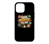 Talk Bocce To Me Italian Retro Bocce Ball Player Team Case for iPhone 12 Pro Max