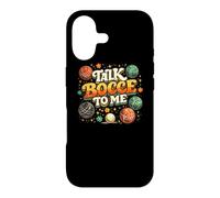 Talk Bocce To Me Italian Retro Bocce Ball Player Team Case for iPhone 17