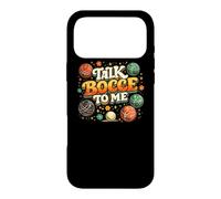 Talk Bocce To Me Italian Retro Bocce Ball Player Team Case for iPhone 17 Pro Max