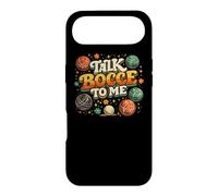 Talk Bocce To Me Italian Retro Bocce Ball Player Team Case for iPhone Air
