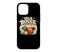 Talk Bocce To Me Retro Bocce Ball Player Team Case for iPhone 12 mini