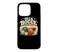 Talk Bocce To Me Retro Bocce Ball Player Team Case for iPhone 15 Pro Max